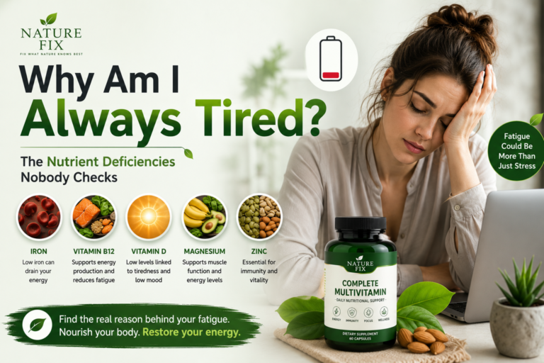 Why Am I Always Tired? The Nutrient Deficiencies Nobody Checks
